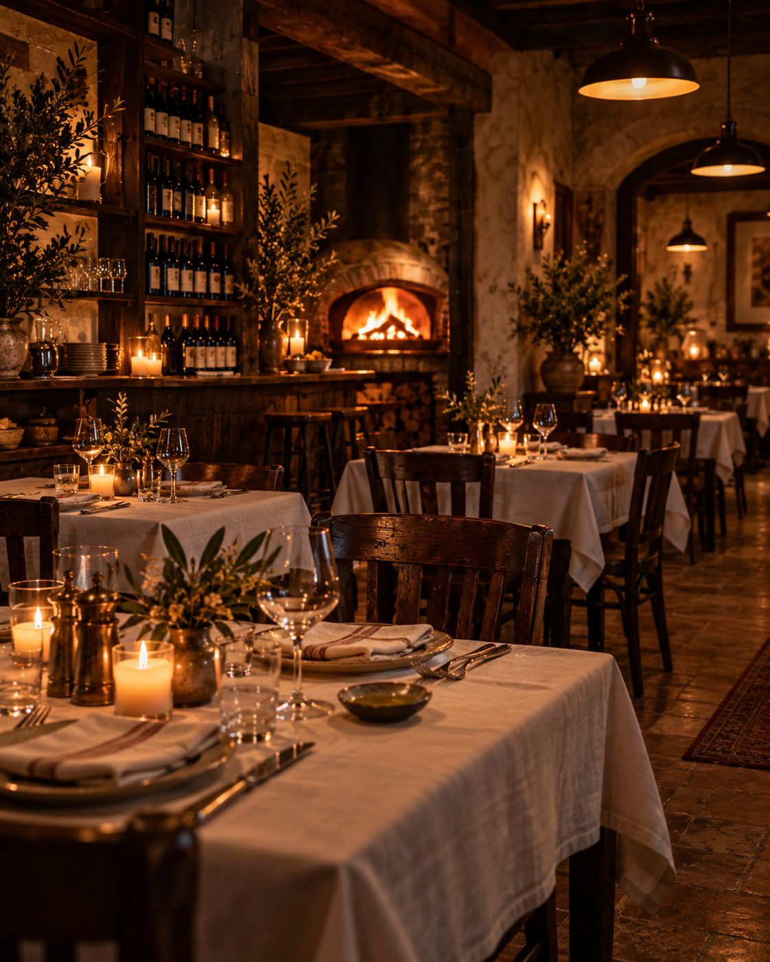 Dining room interior